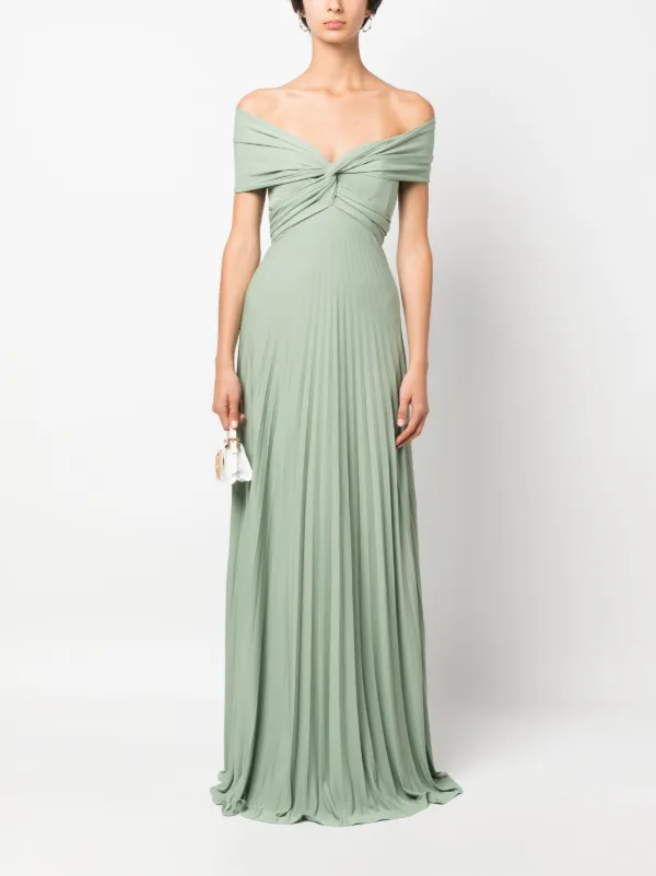 ralph lauren gowns & formal dresses Simona Washed Silk-Blend Evening Dress