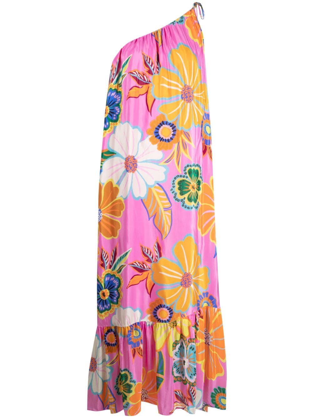 FARM Rio one-shoulder Maxi Dress - Farfetch