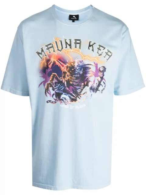 Mauna Kea logo-print cotton T-shirt