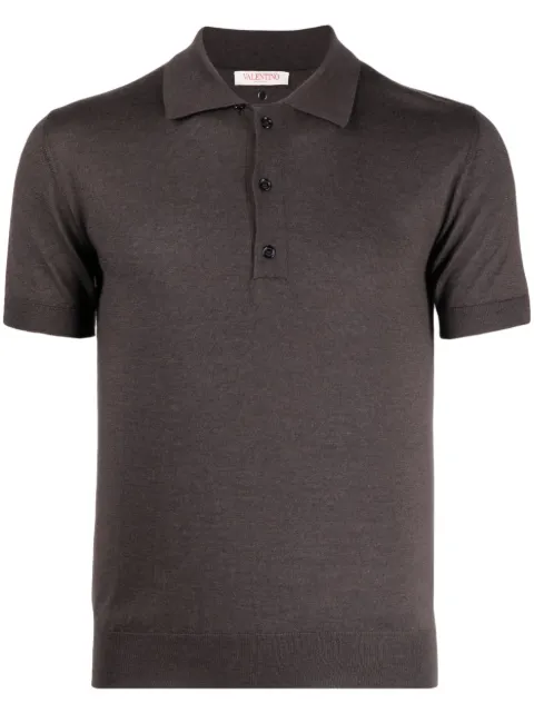 Valentino Garavani polo en maille à manches courtes