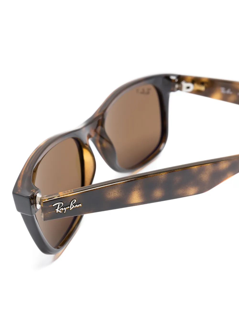 Ray-Ban Zonnebril met wayfarer montuur Bruin