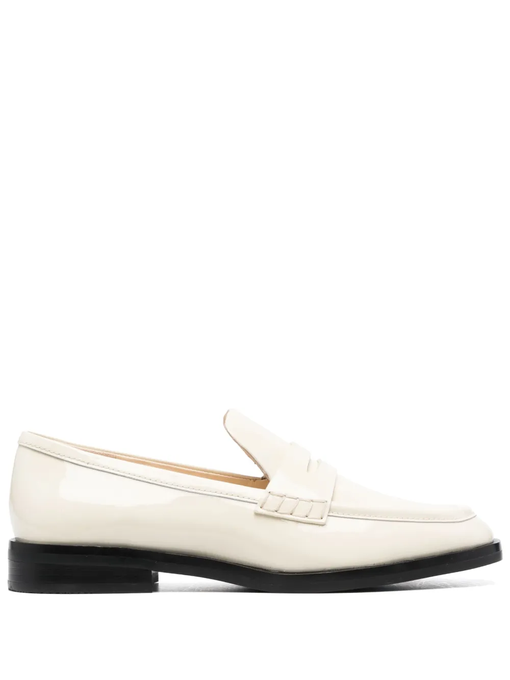 3.1 Phillip Lim Alexa Patent Penny Loafers In Neutrals
