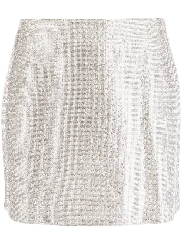 A line rhinestone skirt outlet