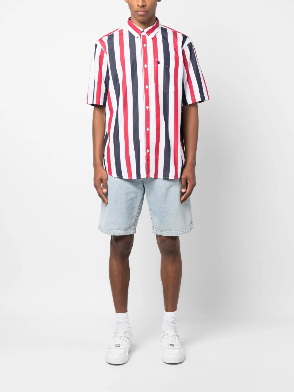 Carhartt WIP Camisa com listras verticais | Image 2