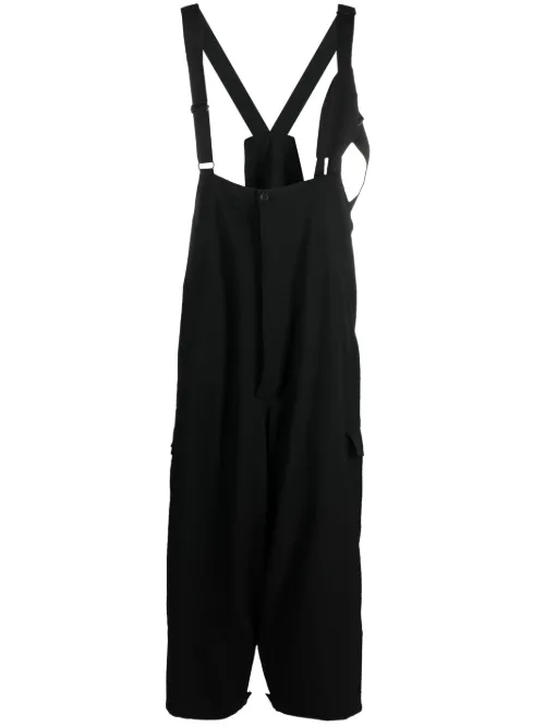Pantalon en laine à coupe sarouel - Yohji Yamamoto - Modalova