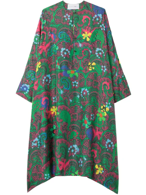 AZ FACTORY motly paisley kaftan dress