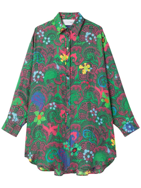 AZ FACTORY motly paisley shirtdress
