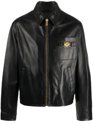 Men's Designer Leather Jackets & Mid-Layer Pieces