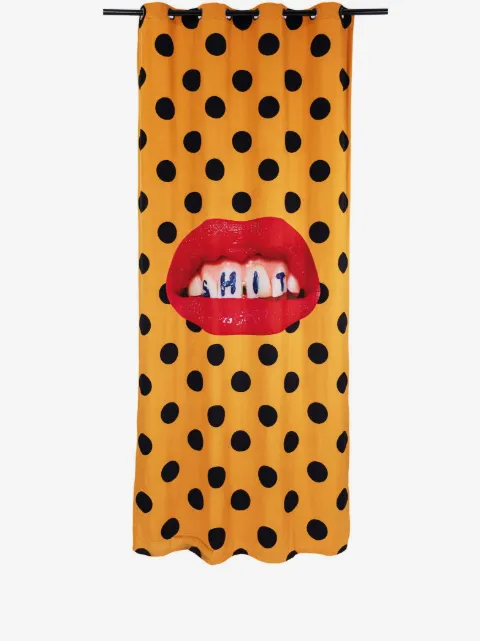 Seletti cortina de ducha con estampado gráfico