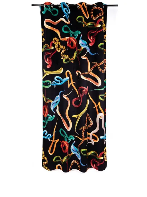 Seletti Snakes shower curtain