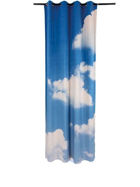 Seletti Duschvorhang mit Wolken-Print