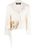 Jacquemus La veste Artichaut cotton blazer - White