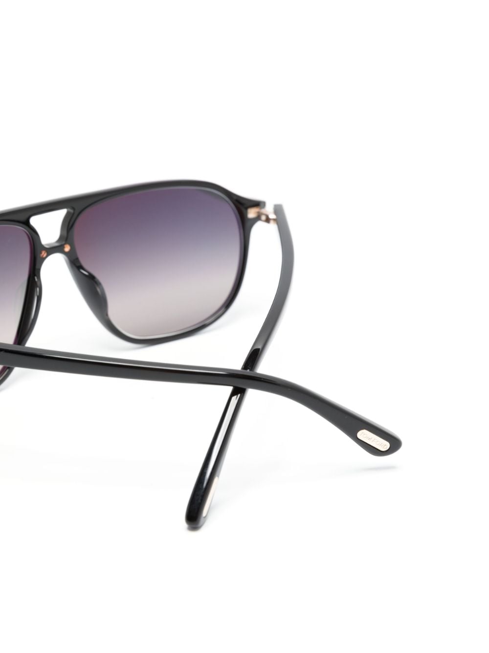 Shop Tom Ford Square-frame Sunglasses In Black