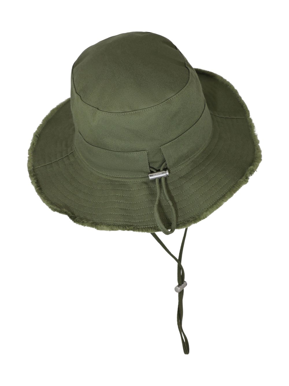 Jacquemus Le bob Artichaut cotton bucket hat - Groen