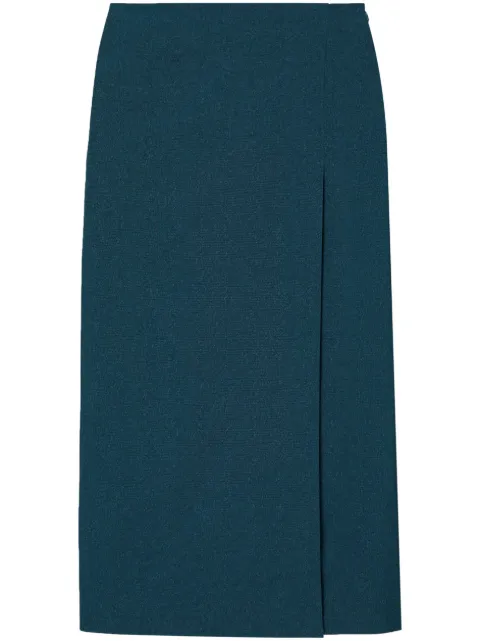 Tory Burch high-waisted faille midi skirt