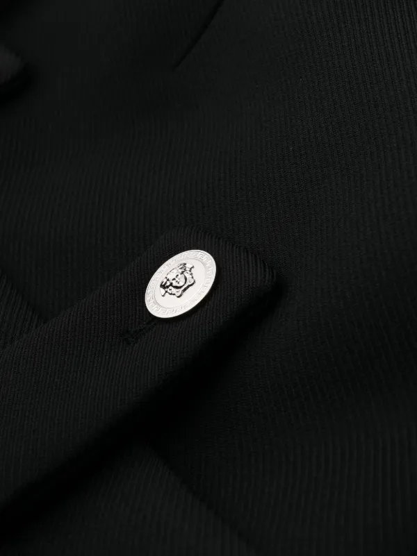 Versace Medusa Shift Minidress | Black | FARFETCH ID