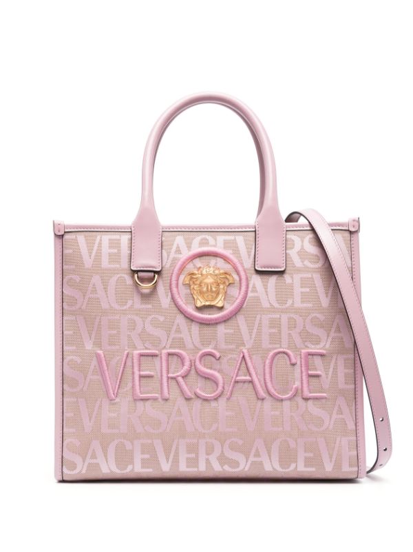 versace Versace Allover Small Tote Bag available on