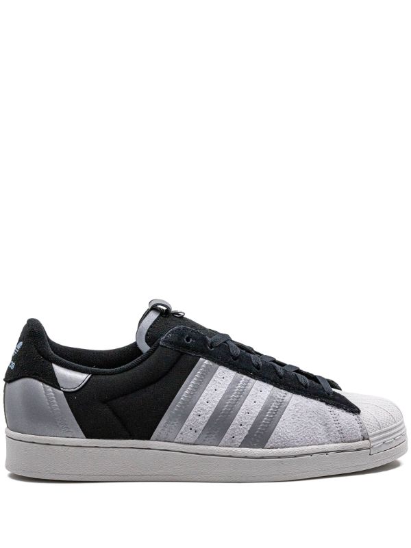 Ongeldig Opsommen Mentor Adidas Superstar "Black Silver Metallic" Sneakers - Farfetch