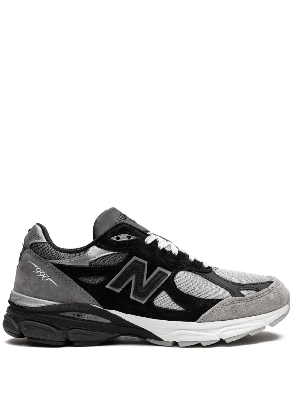 New balance 990 grey on sale black