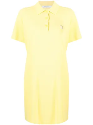 Robe polo lacoste discount jaune