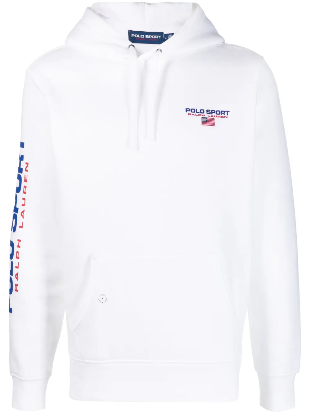 White polo best sale sport hoodie