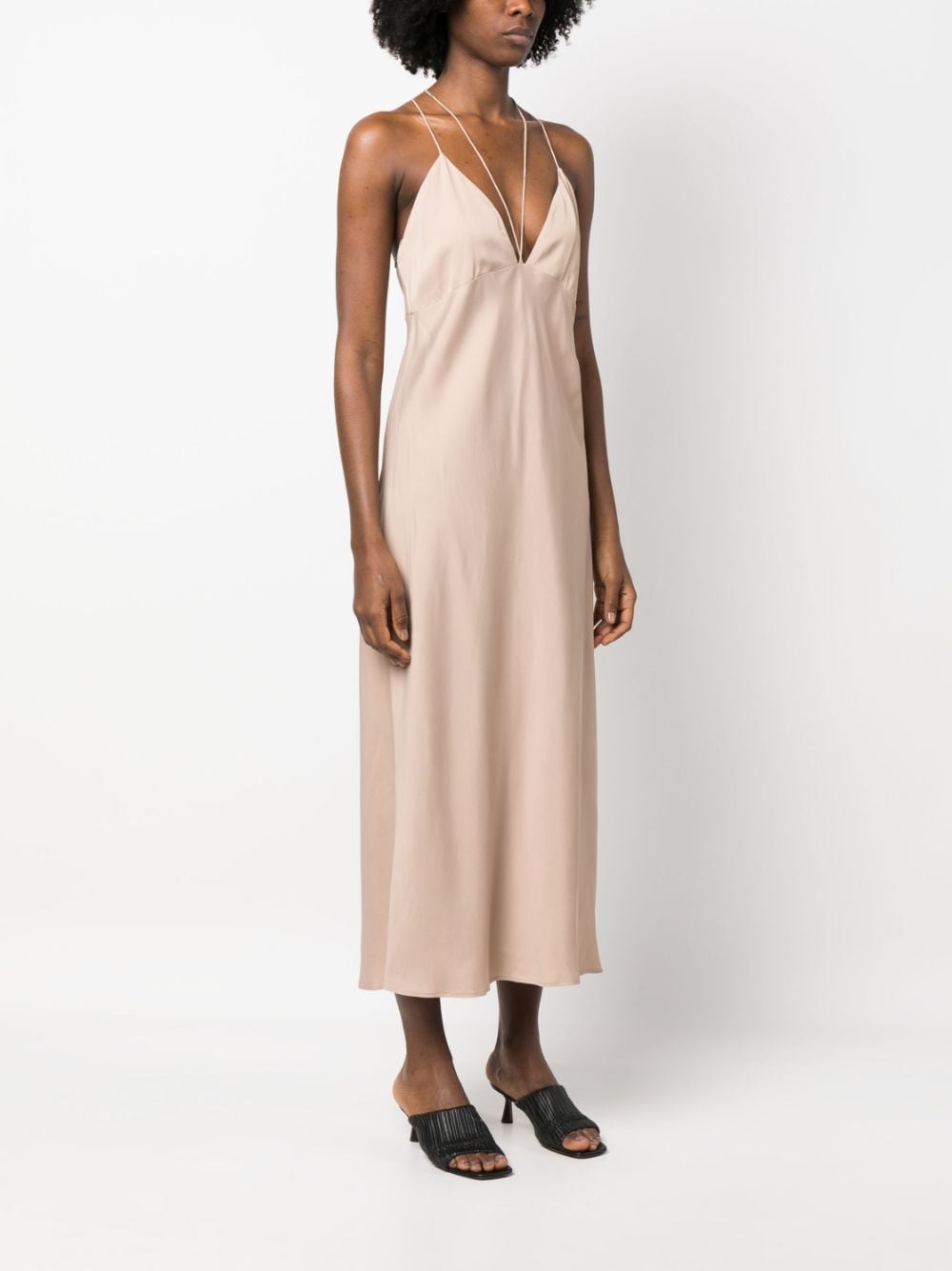 Calvin Klein Mit - Camisole-Kleid Tiefem V-Ausschnitt Farfetch