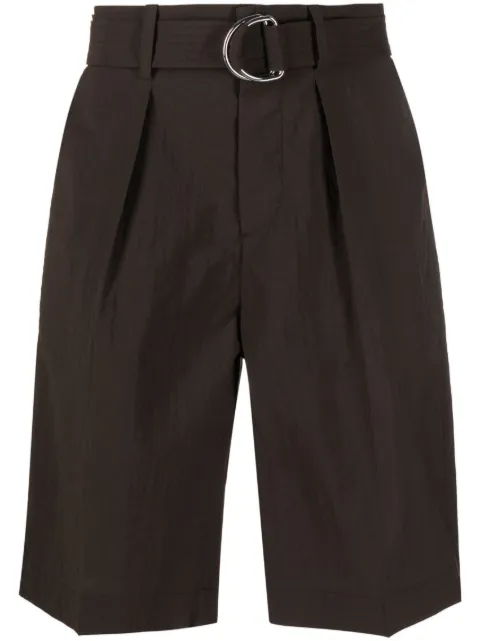 Nanushka belted tailored shorts