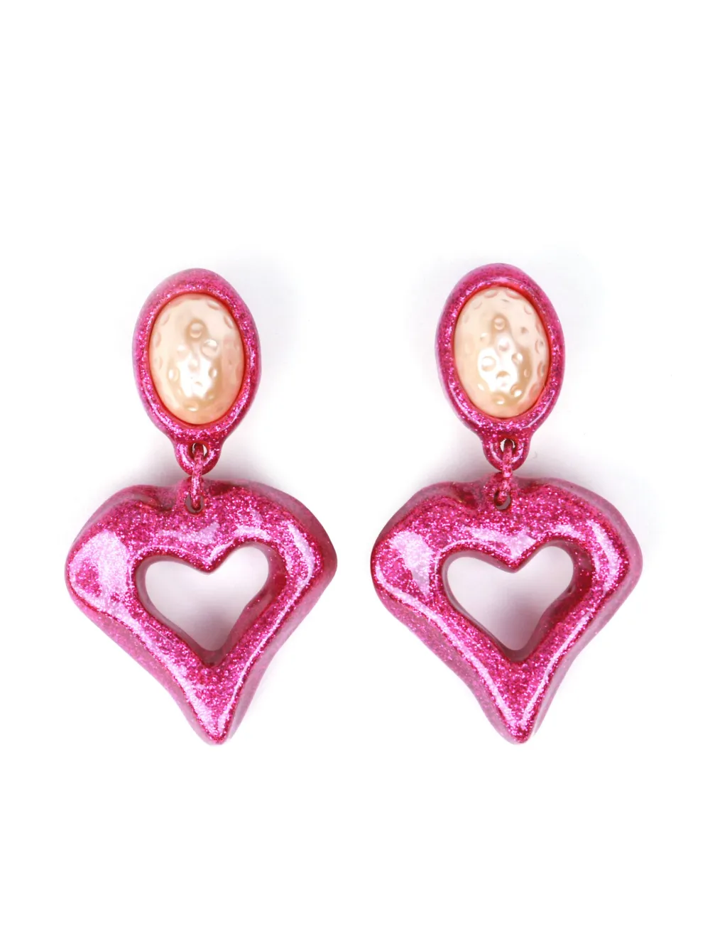 The Heartbreaker glittered earrings
