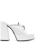 Versace 120mm Aevitas platform sandals - White