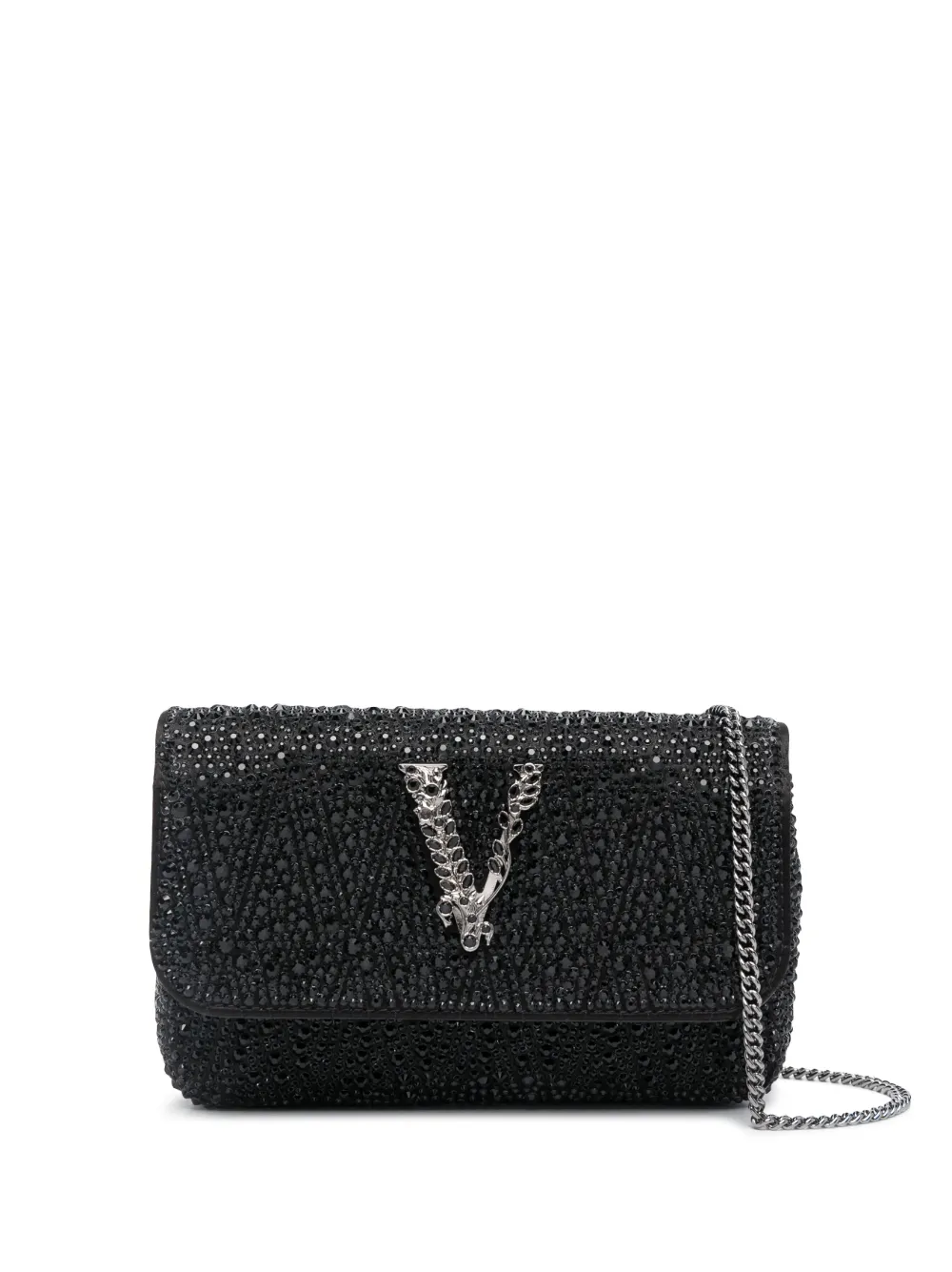 Virtus rhinestone-embellished shoulder bag