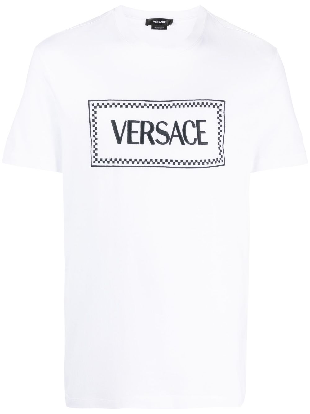 Image 1 of Versace logo-embroidered T-shirt