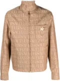 Versace Versace Allover bomber jacket - Brown