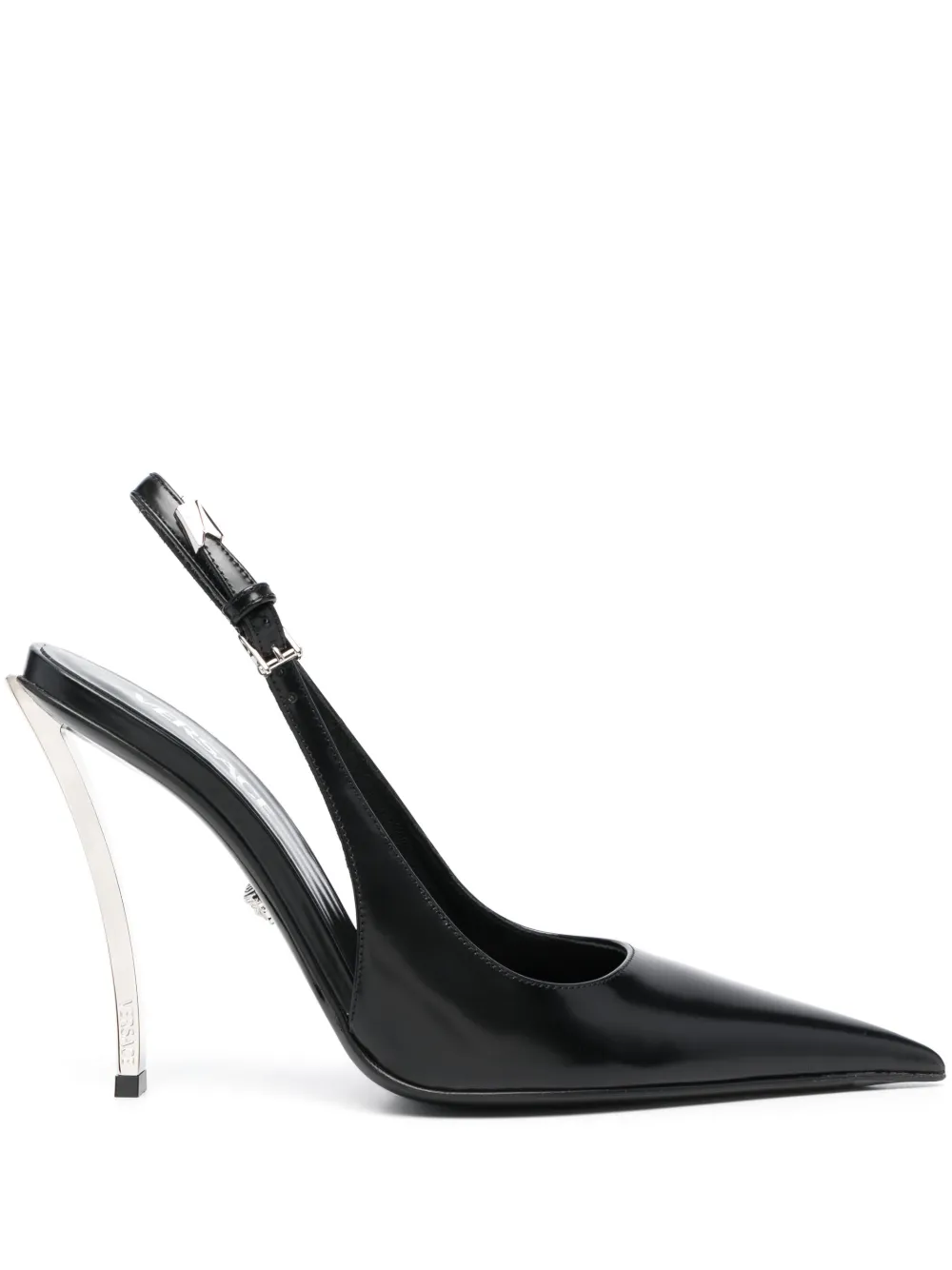 Pin Point 115mm slingback pumps