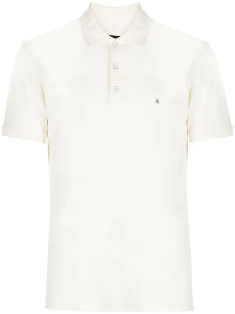 rag & bone logo-embroidered cotton polo shirt