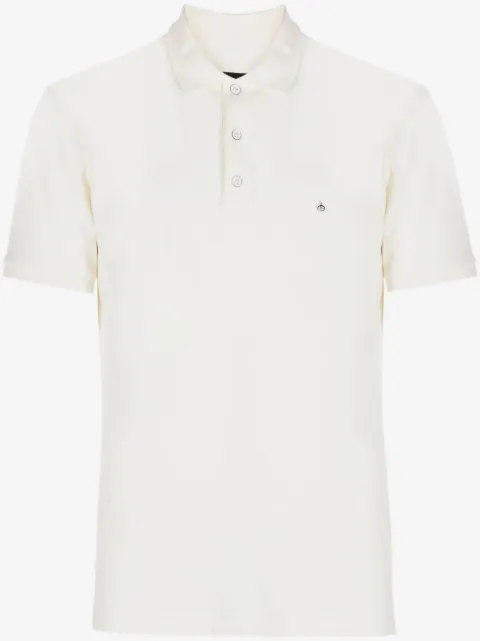 rag & bone logo-embroidered cotton polo shirt