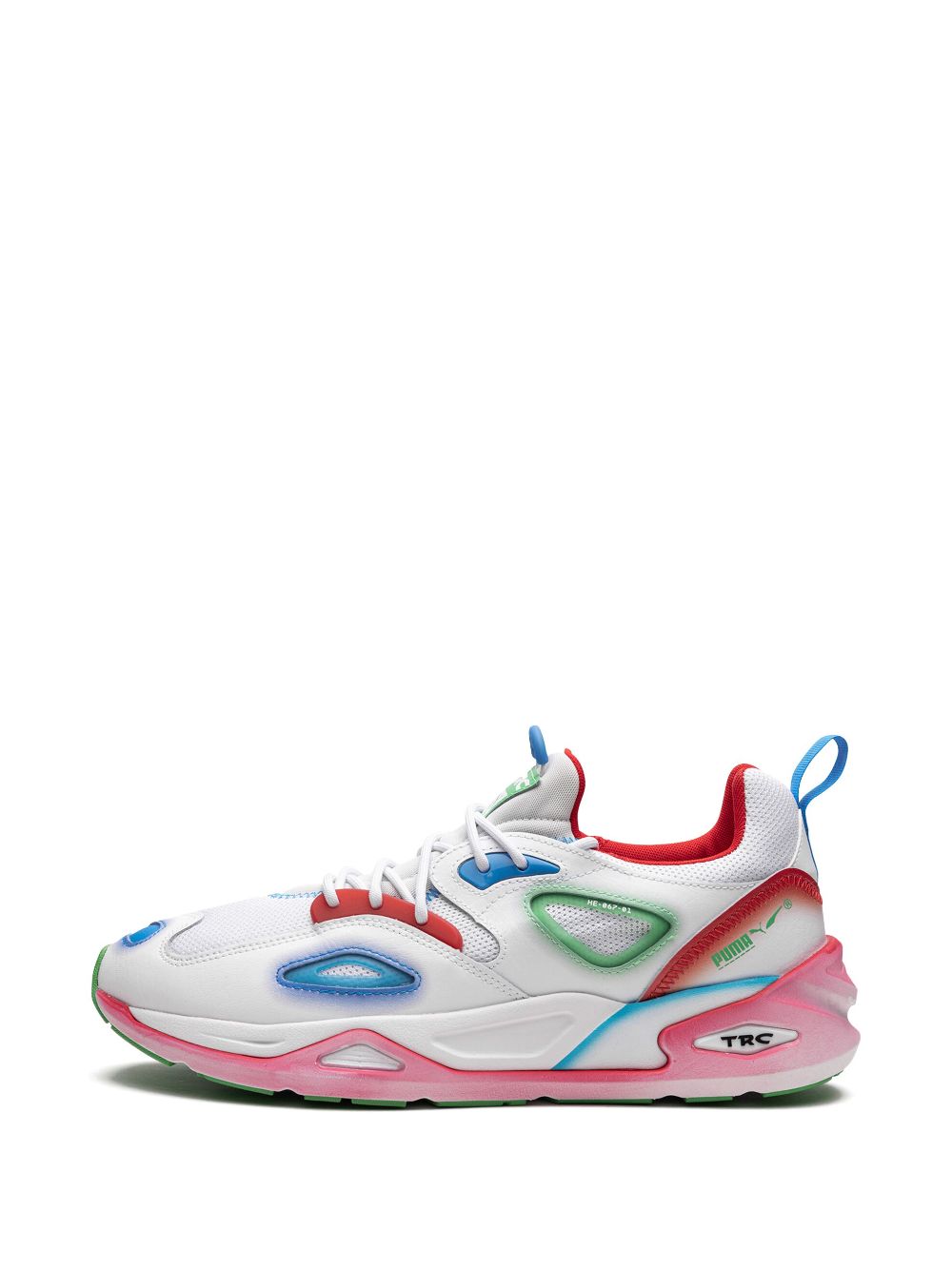 Shop Puma Trc Blaze Krypton Sneakers In White