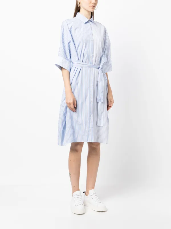 Maison Kitsuné ストライプ シャツドレス - Farfetch