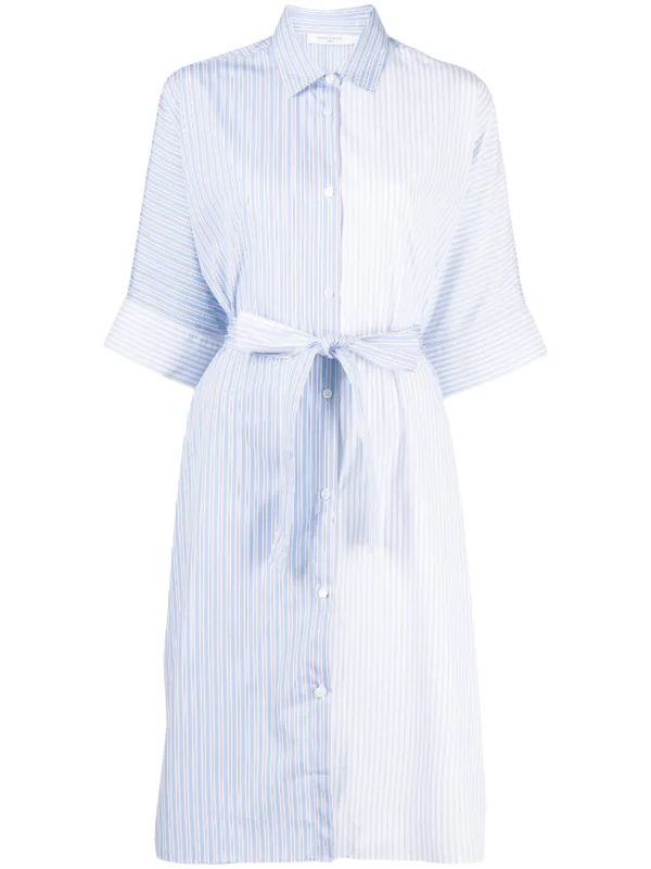 Maison Kitsuné ストライプ シャツドレス - Farfetch