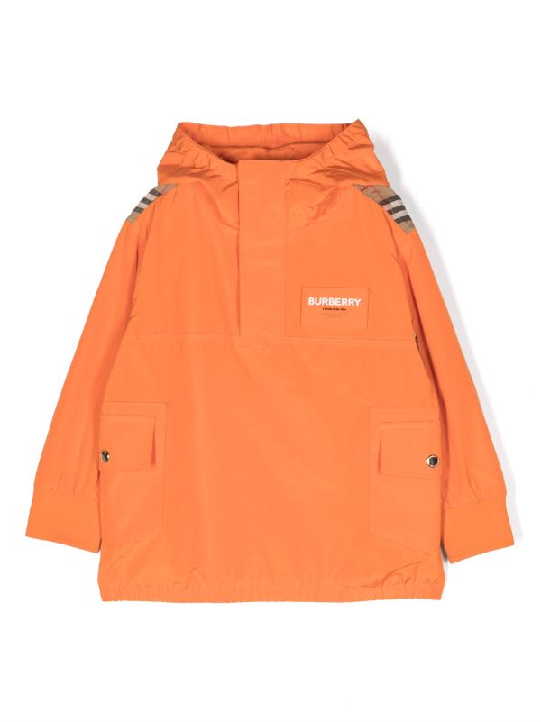 Burberry jacket kids best sale orange