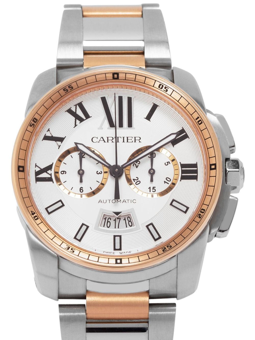 Cartier 2015 pre-owned Calibre de Cartier horloge - Zilver