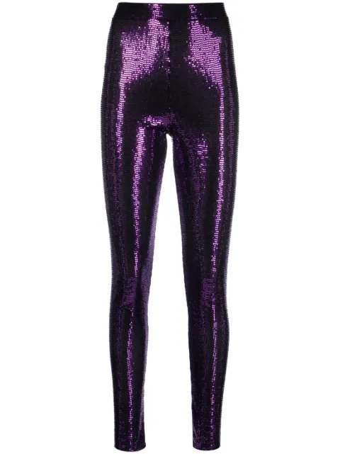 Alexandre Vauthier high-waisted sequin-design leggings