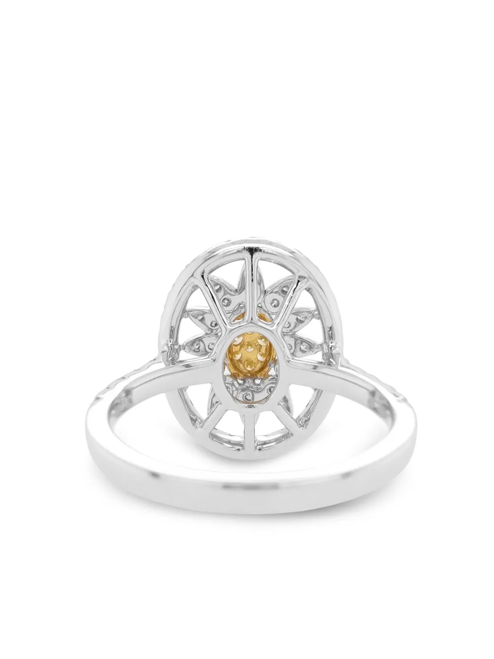 HYT Jewelry 18kt geelgouden ring - Zilver