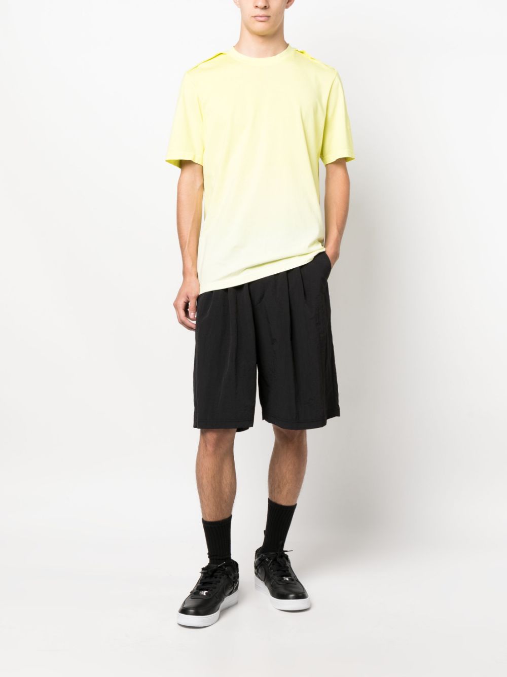 Premiata Athens gradient-effect T-shirt - Geel