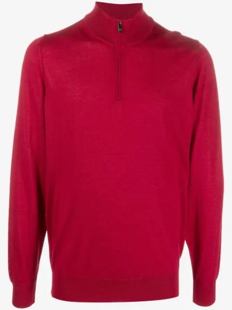 Pal Zileri sudadera con cuello de tortuga
