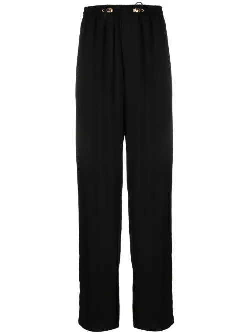 Pantalon de jogging en coton à lien de resserrage - Versace - Modalova