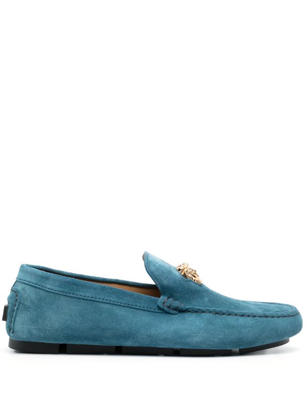 Versace on sale loafers medusa