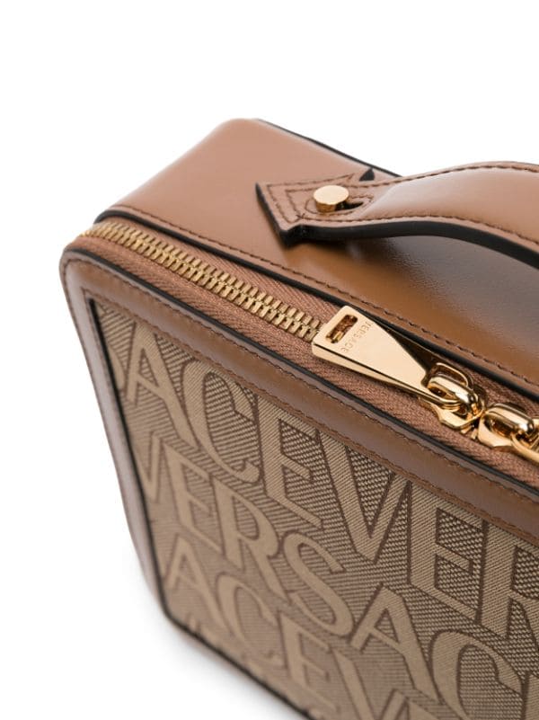 Versace Allover Messenger Bag