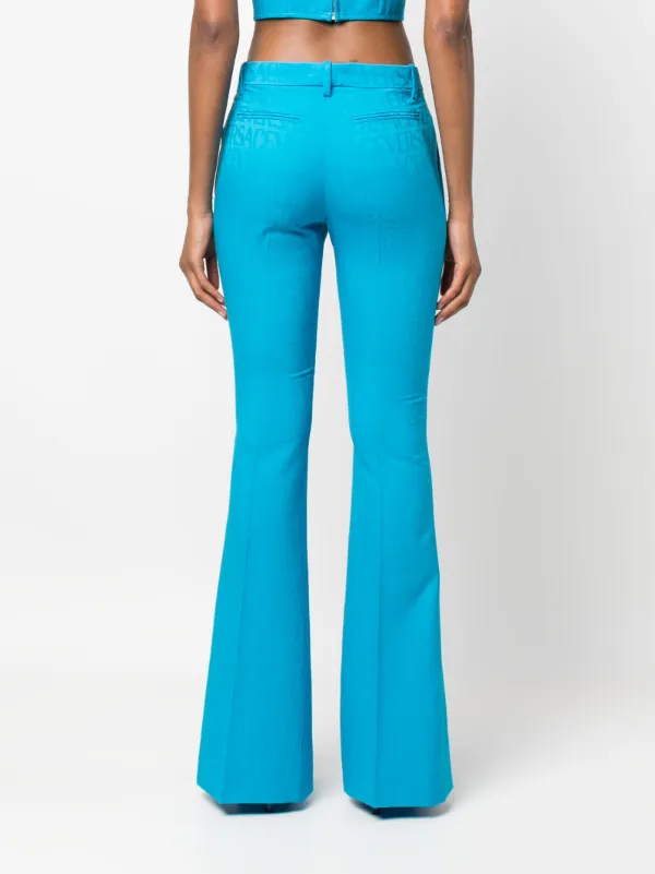 Turquoise deals flare pants