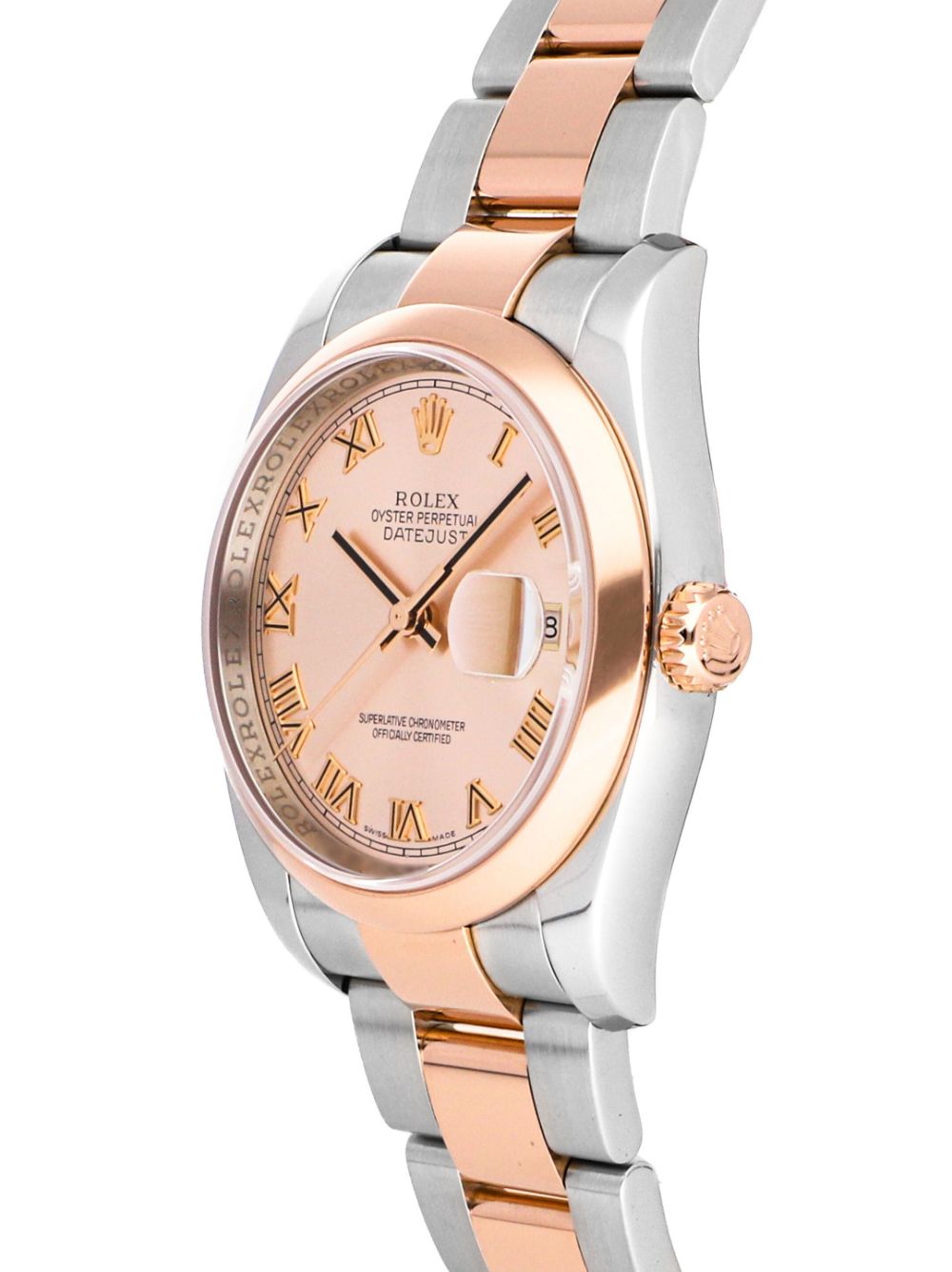 Rolex 2011 pre-owned Datejust horloge - Roze