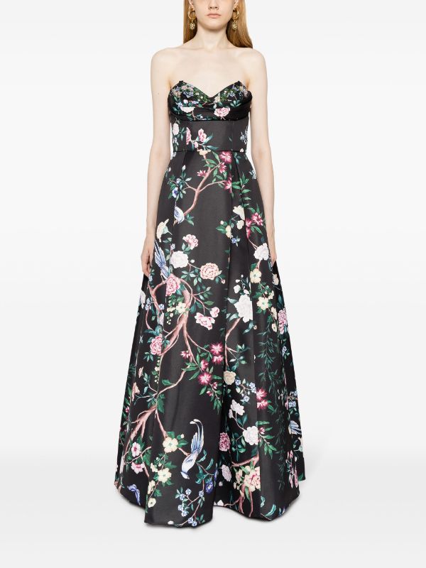 Marchesa Notte Paradise フローラル ドレス - Farfetch